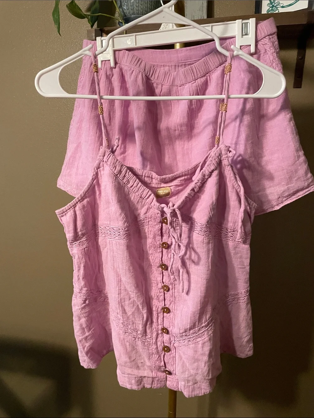Free-eat by Free People Sundew skirt set in Lilac